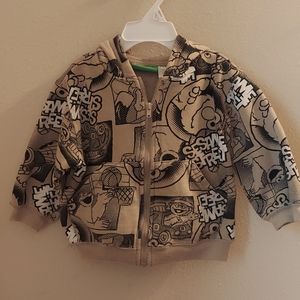 Sesame Street zip up hoodie